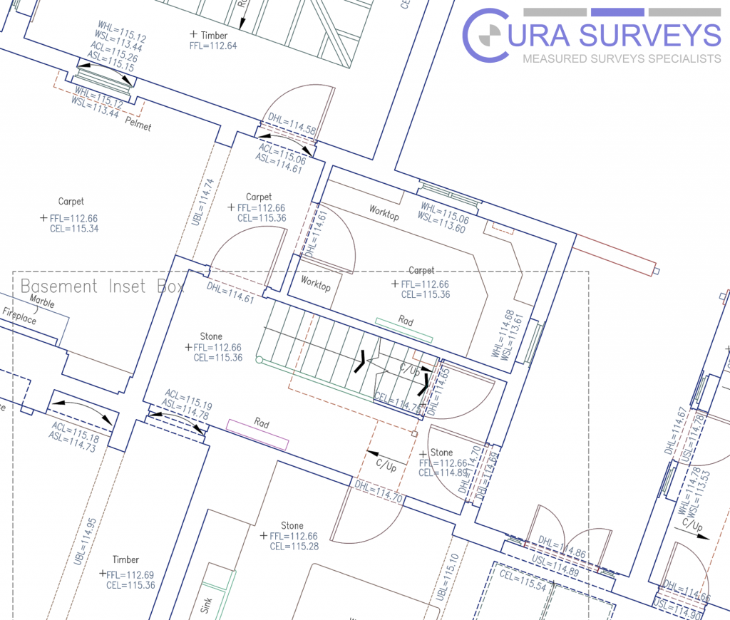 Measured Building Surveys | CAD & Revit | Cura Surveys